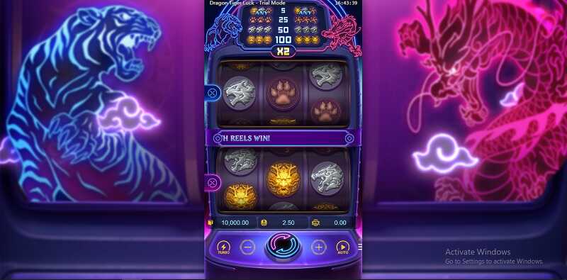 รีวิวเกมสล็อต Dragon Tiger Luck 1